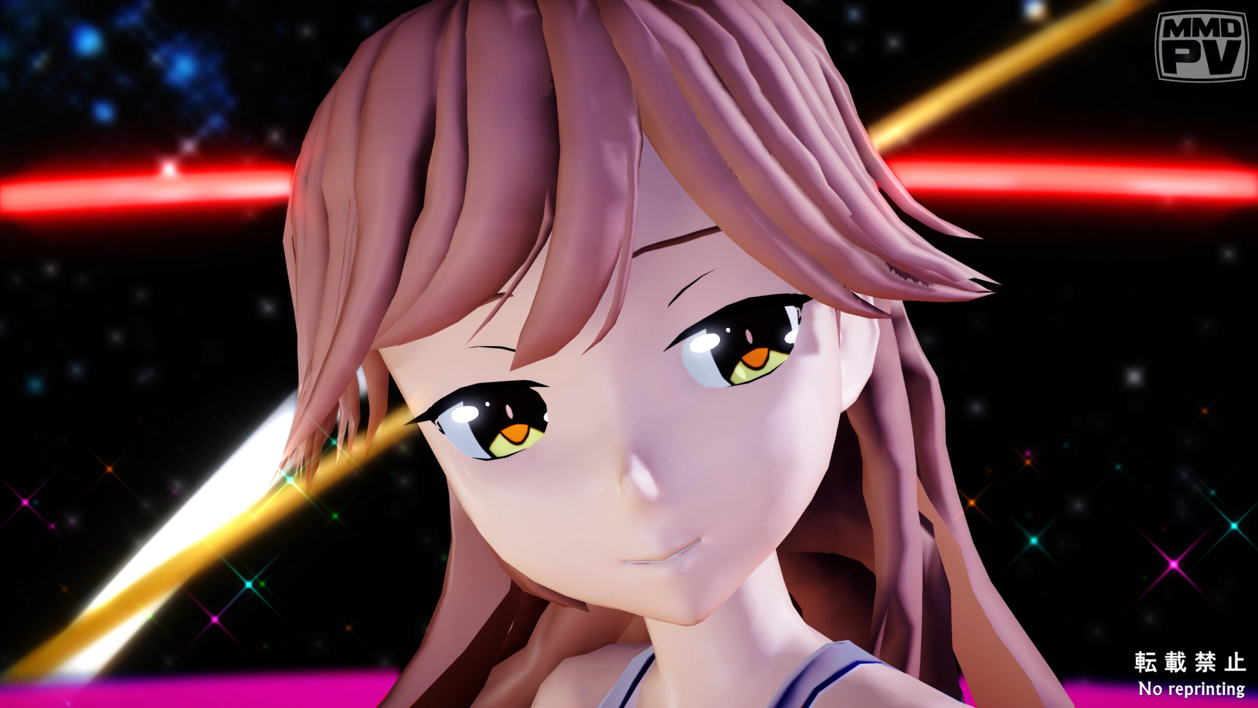 [MMD艦これ] rim式改変荒潮スク水Verのプラネテス [2160p(4K)][30fps]
