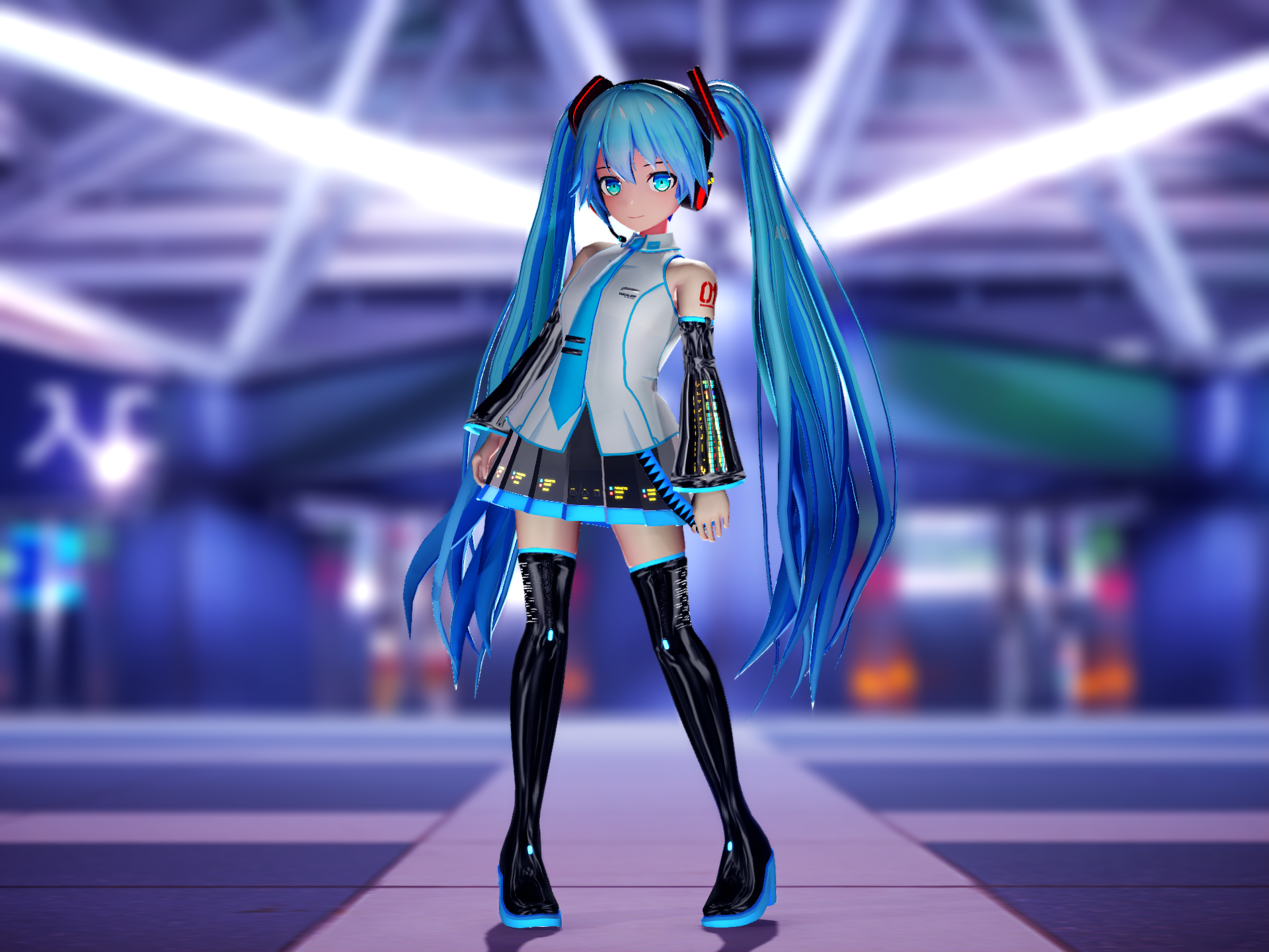 [MMD静画] うたうた式初音ミクでミクさんのポーズ[調整中]