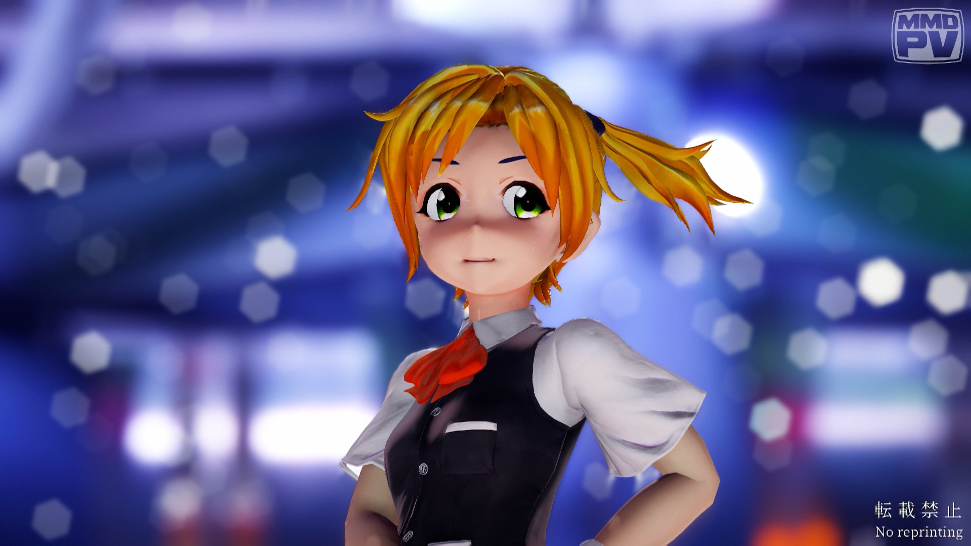[MMD艦これ] お宮式舞風のRed Rose [1080p(FullHD)][30fps]