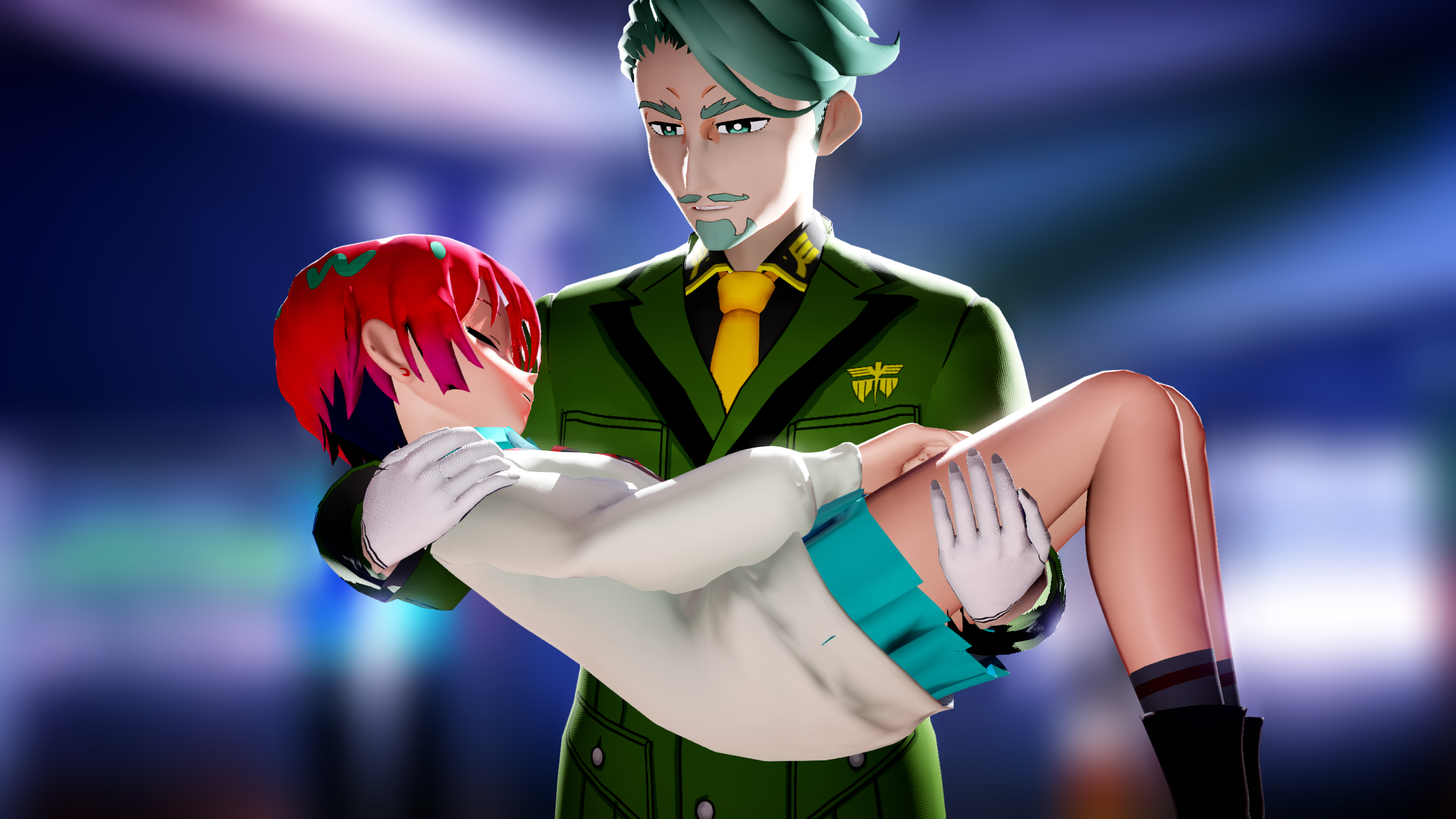 [MMD静画] 緑のおじさん [MMDガンダム] [調整中-5]
