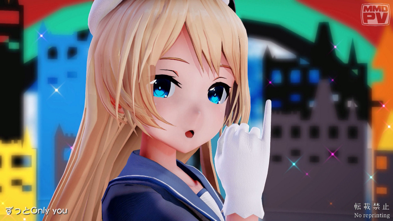[MMD艦これ] ぽんぷ長式ジャーヴィスのYOASOBI「Watch me!」 [1080p(FullHD)][30fps]