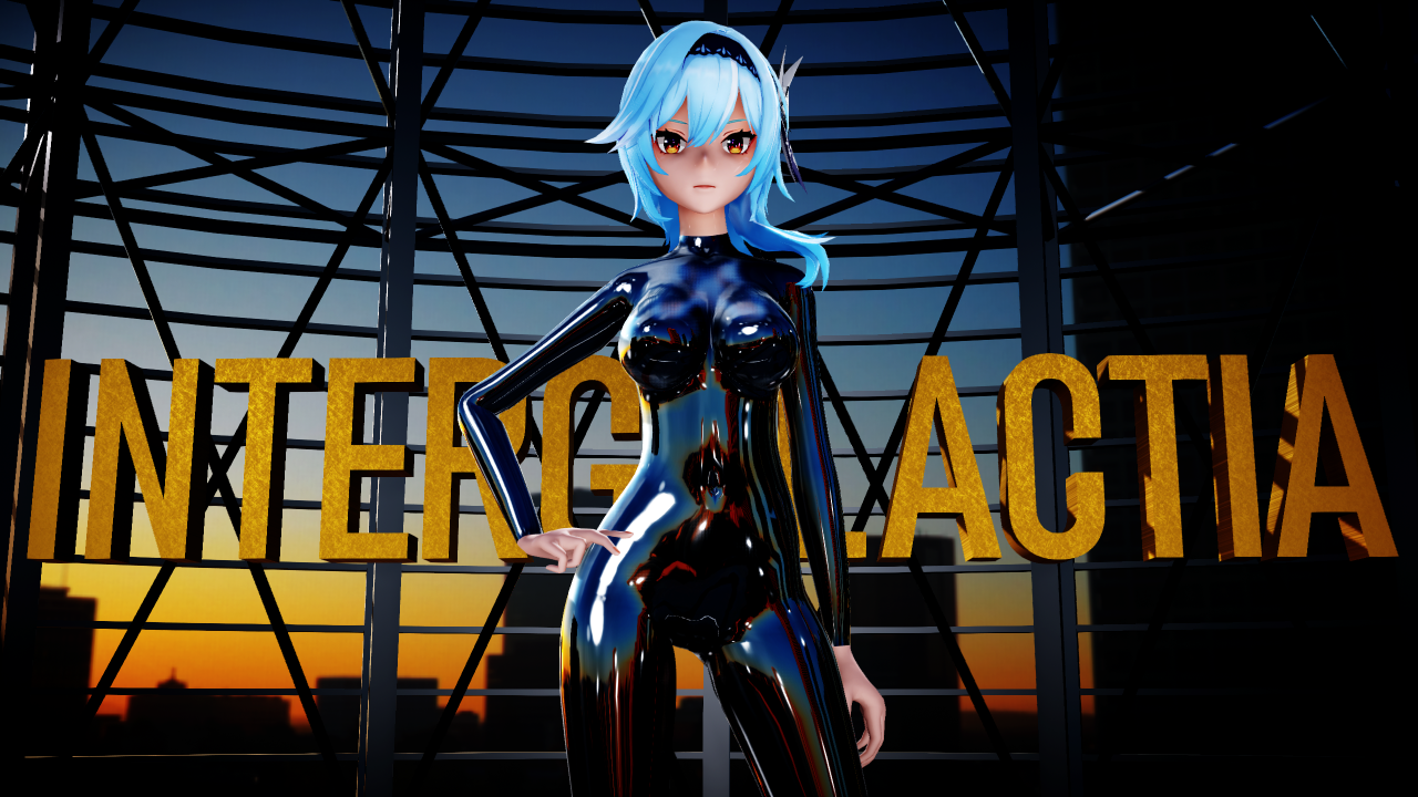[MMD静画] Latex Suitのエウルア [原神]