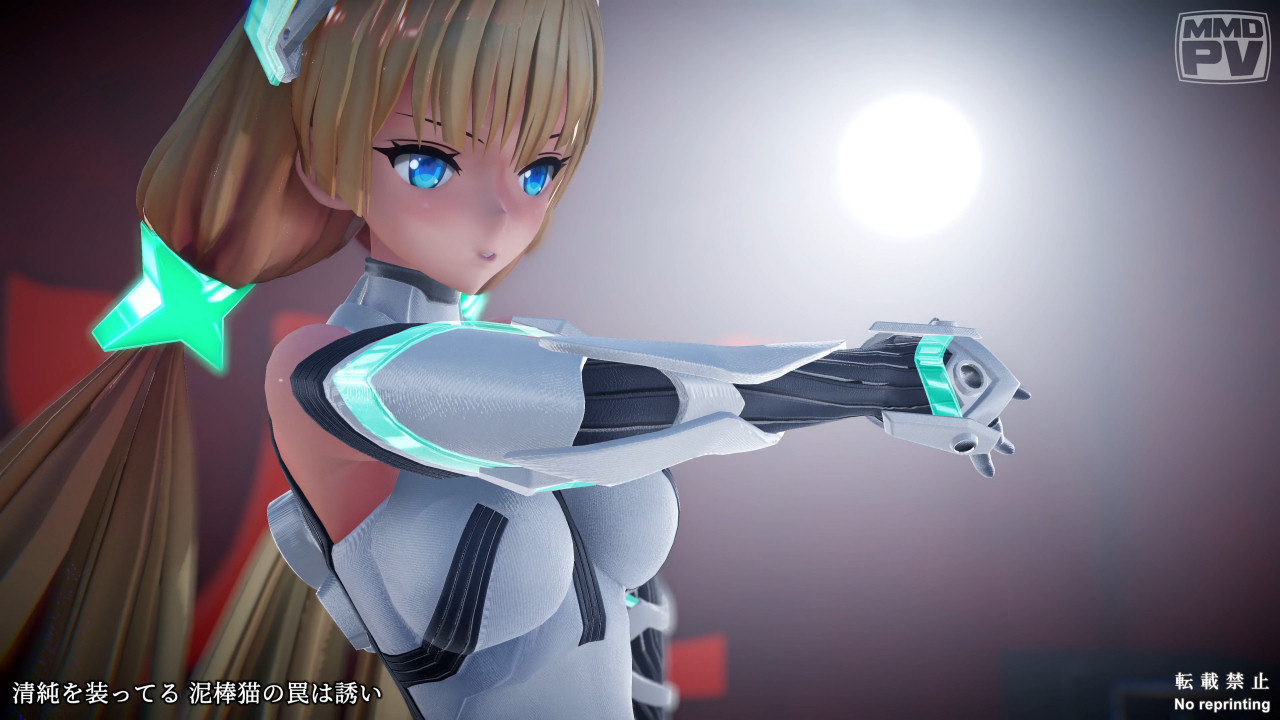 [MMD] アンジェラ・バルザックのヒアソビ [1080p(FullHD)][60fps]