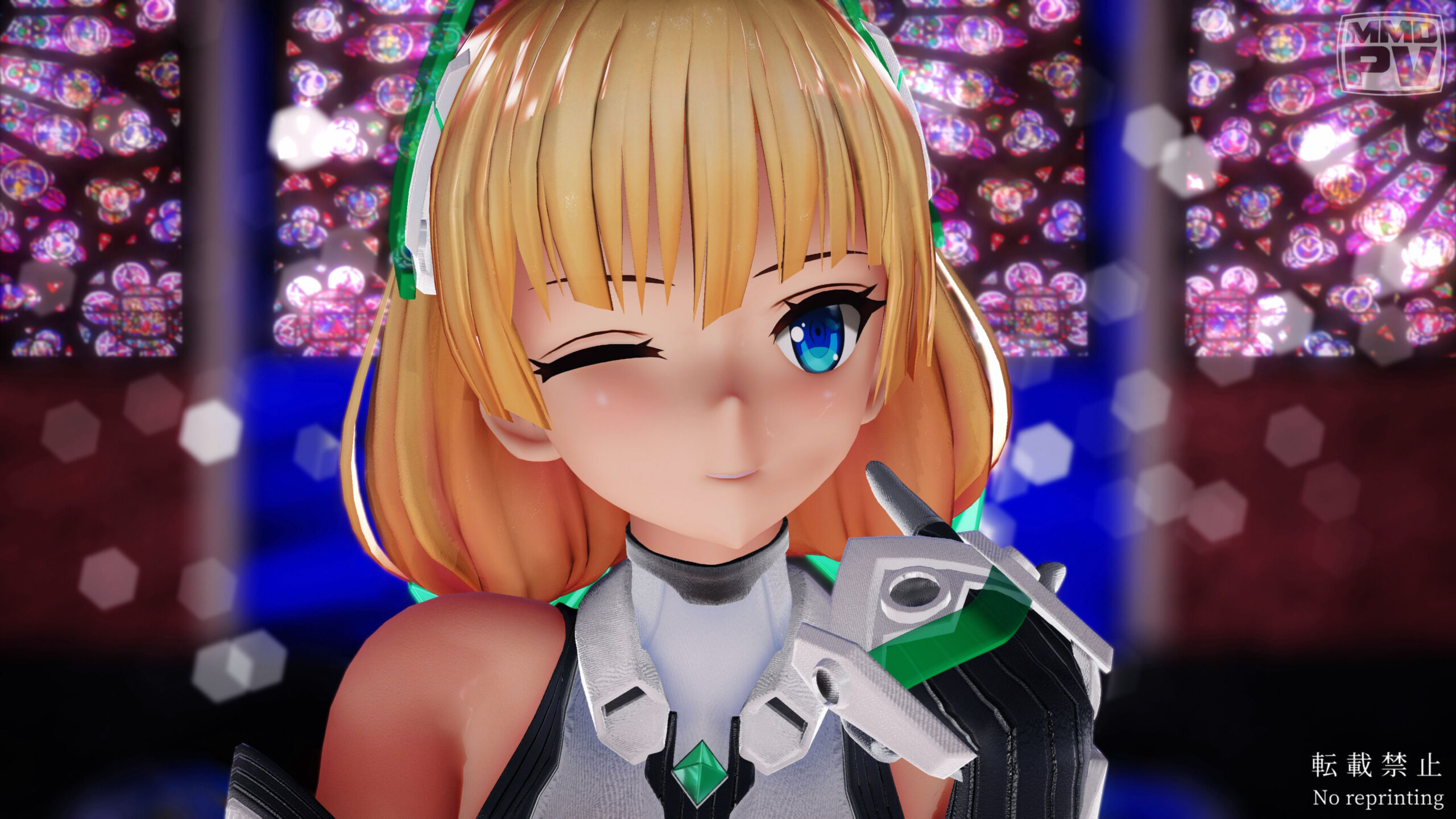 [MMD] アンジェラ・バルザックのプレイ (PLAY) [2160p(4K)][30fps]