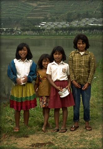 高原の少女たち：私の好きなインドネシア