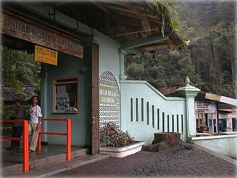 カリウラン森林公園:入口(Hutan Wisata Kaliurang)：私の好きなインドネシア